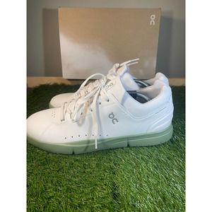 New On Cloud Shoes Roger Edition Size 12 White/Green